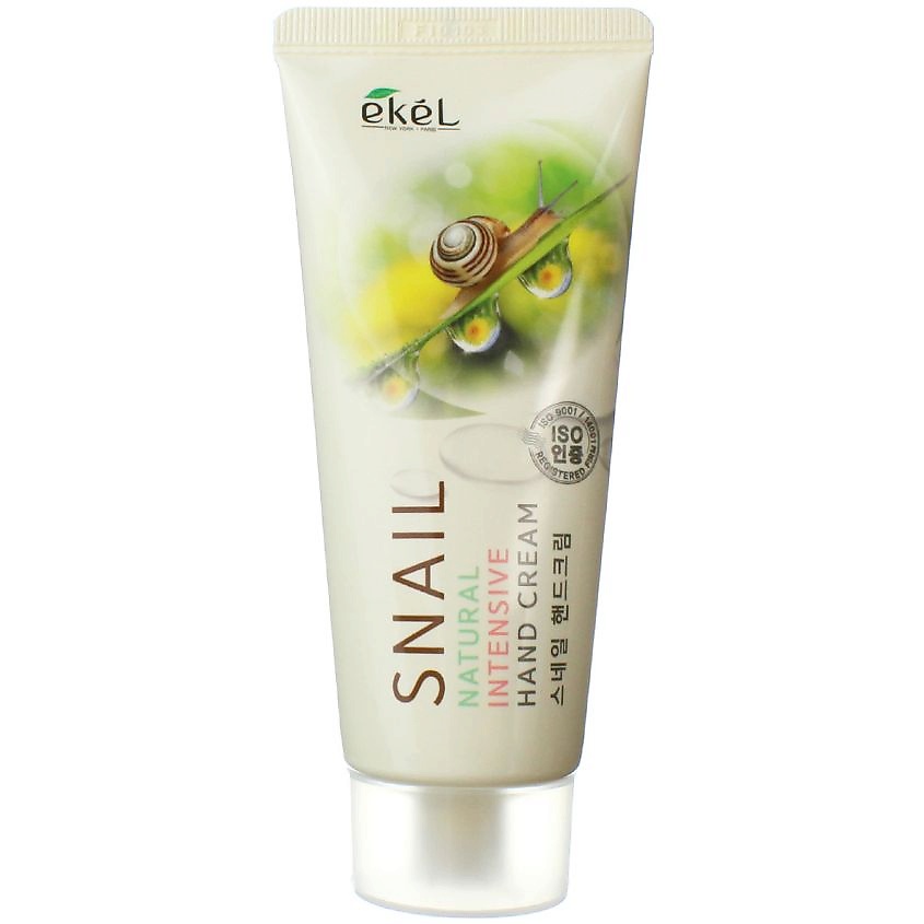 EKEL Крем для рук интенсивный с Муцином улитки Natural Intensive Hand Cream Snail – фото 2