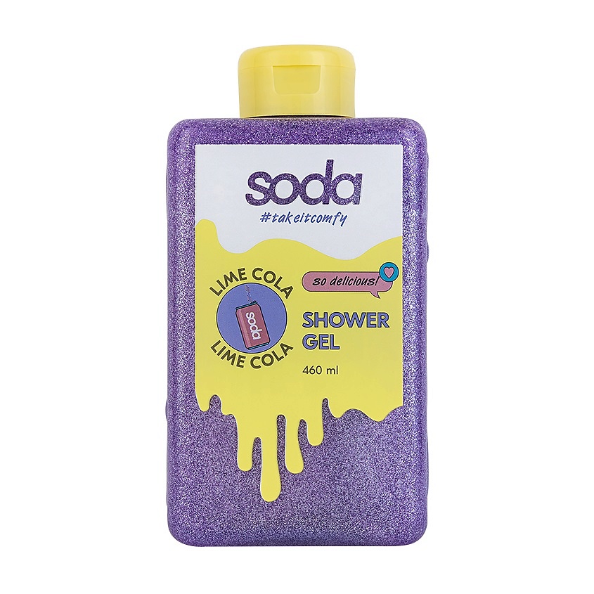SODA Гель для душа #takeitcomfy "LIME COLA" – фото 1