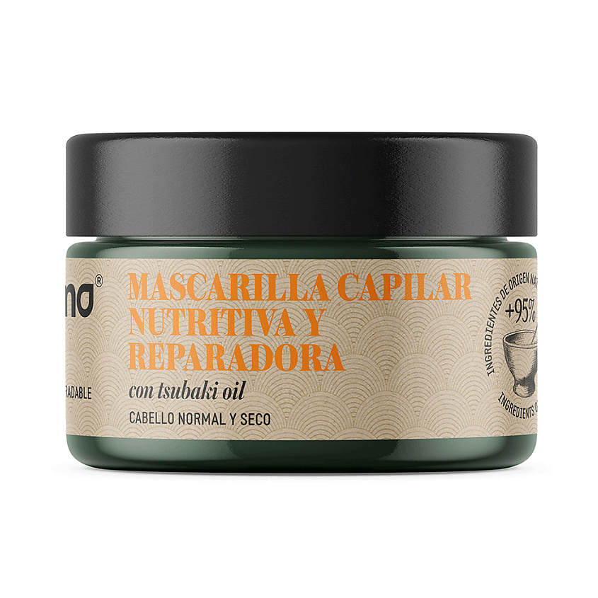 ECODERMA Маска для волос восстанавливающая и питательная – фото 2