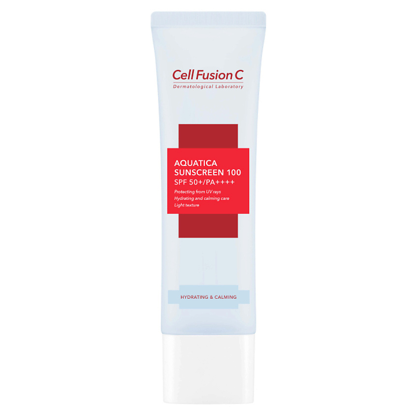 CELL FUSION C Крем солнцезащитный 100 SPF50+ PA++++ Aquatica Sunscreen – фото 1