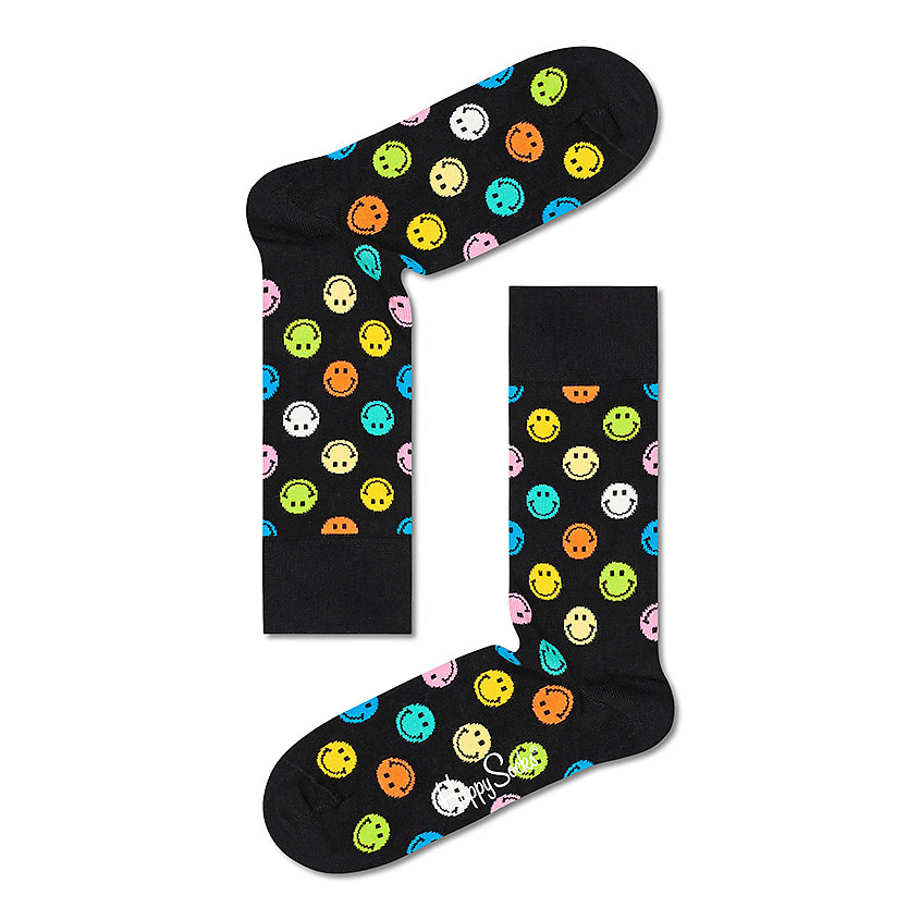 HAPPY SOCKS Носки Distorted Smiley 9301 – фото 2