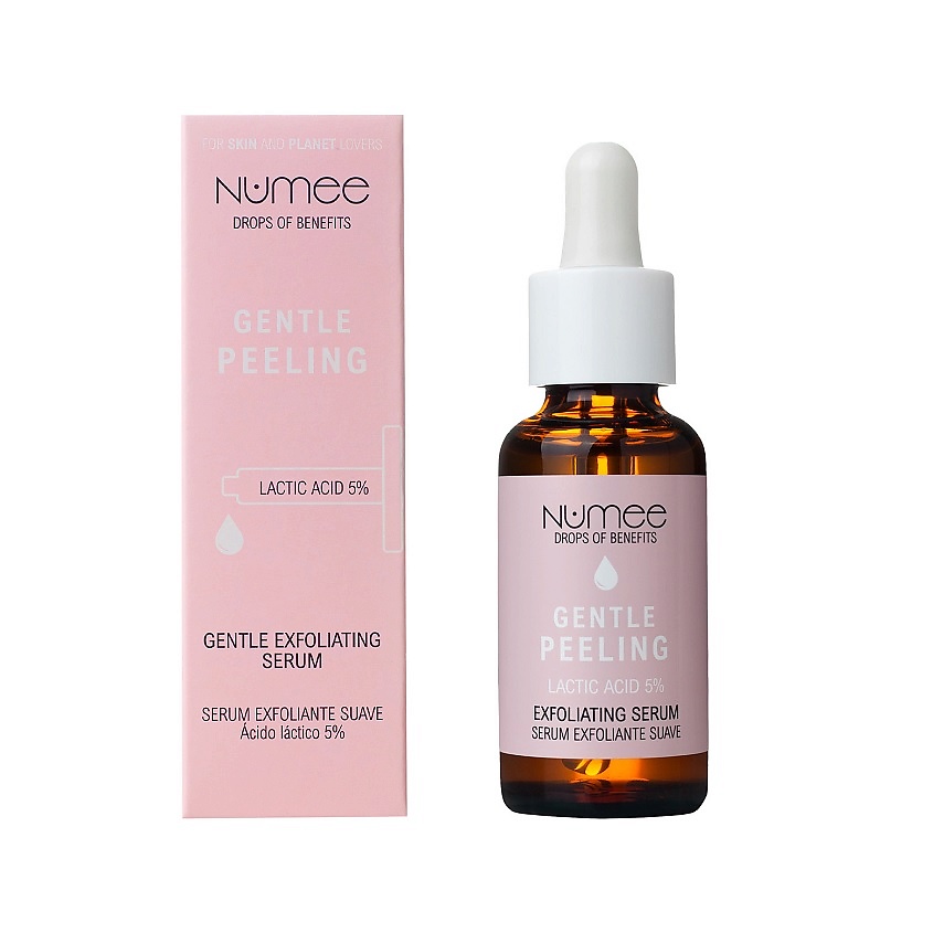 NUMEE Сыворотка для лица мягкая отшелушивающая Gentle Peeling Gentle Exfoliating Serum – фото 1