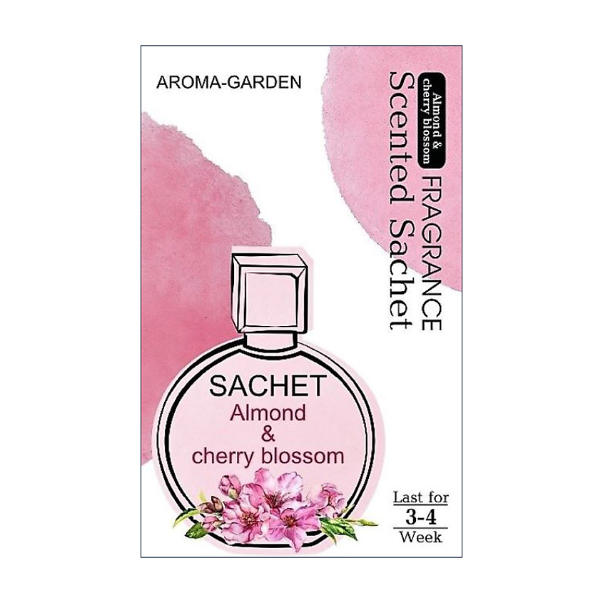 AROMA-GARDEN Ароматизатор-САШЕ Домашний аромат Миндаль и сакура – фото 1
