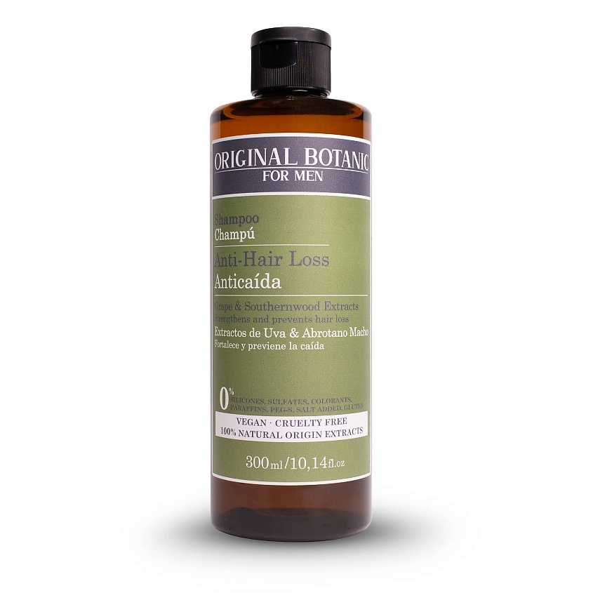ORIGINAL BOTANIC Шампунь против выпадения волос для мужчин Anti-Hair Loss Shampoo – фото 1