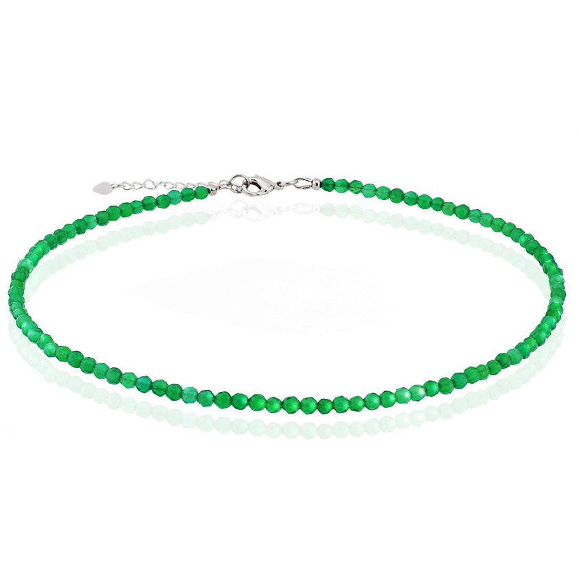 ALERIE-ACCESSORIES Чокер из натурального агата Miniature Emerald – фото 1