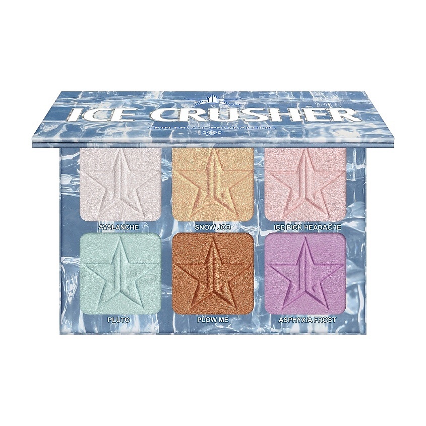 JEFFREE STAR COSMETICS Палетка хайлайтеров для лица Ice Crusher – фото 1