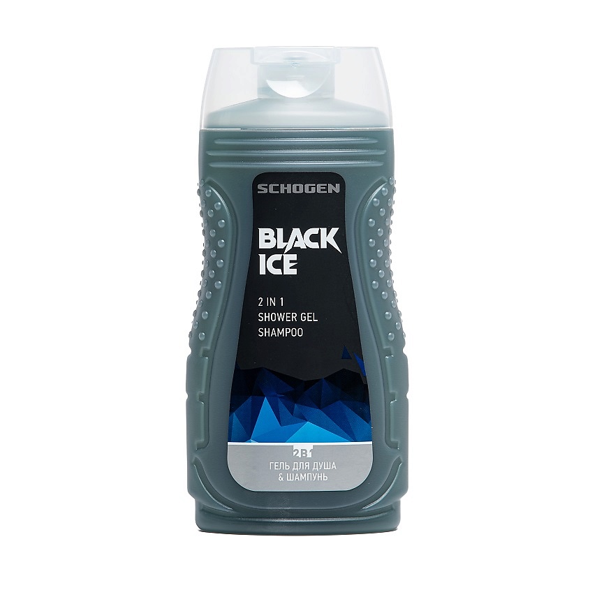 SCHOGEN Гель&nbsp;для&nbsp;душа&nbsp;и&nbsp;шампунь&nbsp;мужской Black Ice – фото 1