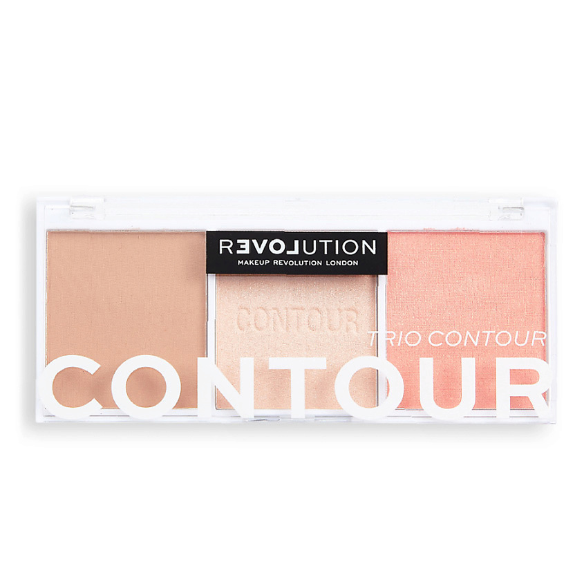 RELOVE REVOLUTION Палетка для контуринга лица Colour Play Contour Trio – фото 1