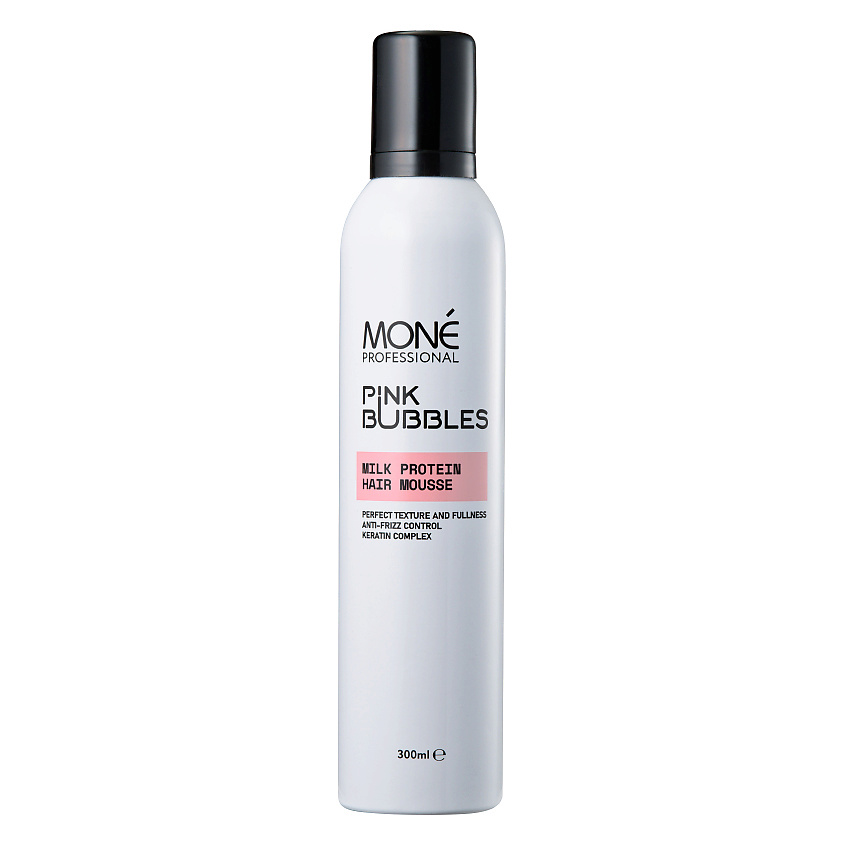MONE PROFESSIONAL Мусс для кондиционирования и моделирования волос Pink Bubbles – фото 1