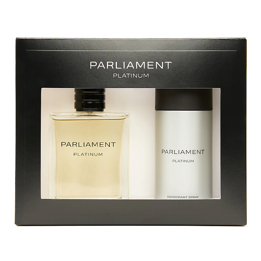 PARLIAMENT Парфюмерный набор с дезодорантом-антиперспирантом Platinum – фото 1