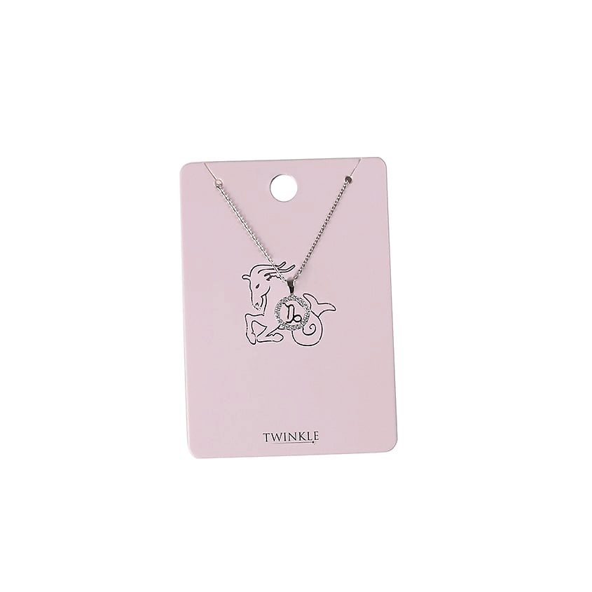 TWINKLE ZODIAC COLLECTION Подвеска с цепочкой "Козерог" – фото 2