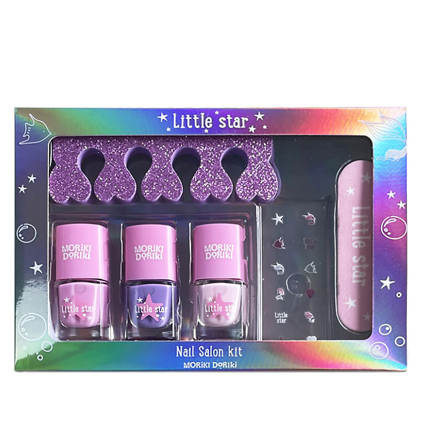 MORIKI DORIKI Набор для окрашивания и декорирования ногтей Little Star – фото 2