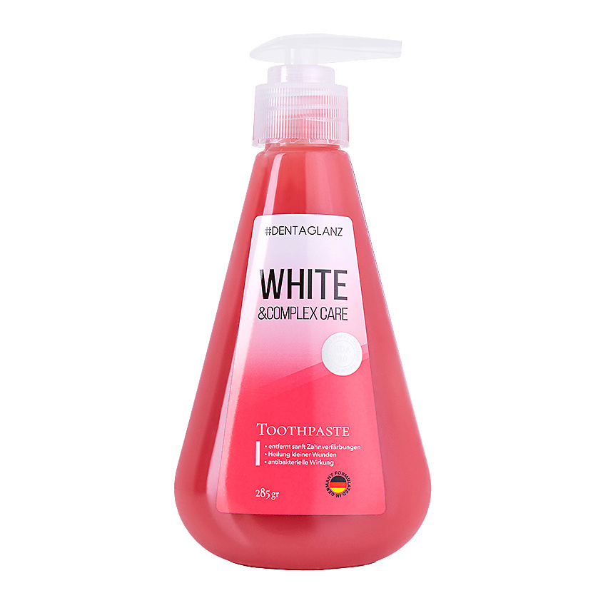 #DENTAGLANZ Зубная паста Комплексный уход и белизна Complex Care & White Toothpaste – фото 1