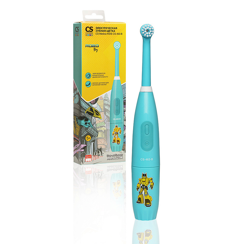 CS MEDICA Электрическая зубная щетка KIDS CS-463-B – фото 1