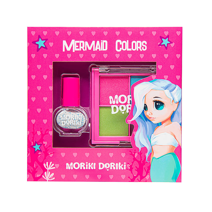 MORIKI DORIKI Набор для макияжа MAKE-UP SET MERMAID COLORS – фото 1