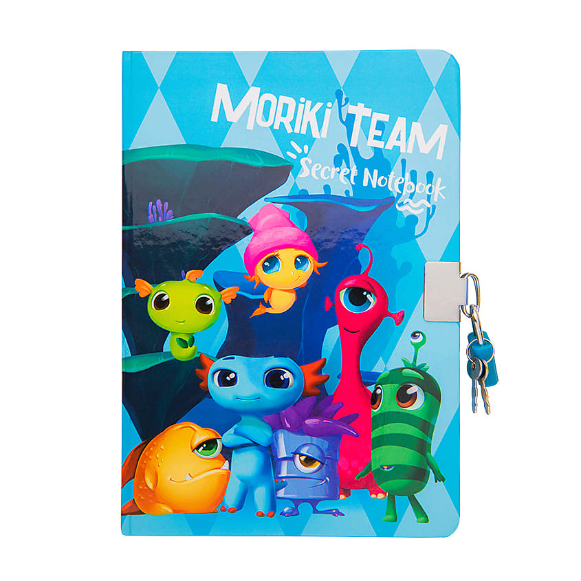 MORIKI DORIKI Блокнот с ключoм "MORIKI TEAM" Secret Notebook – фото 2