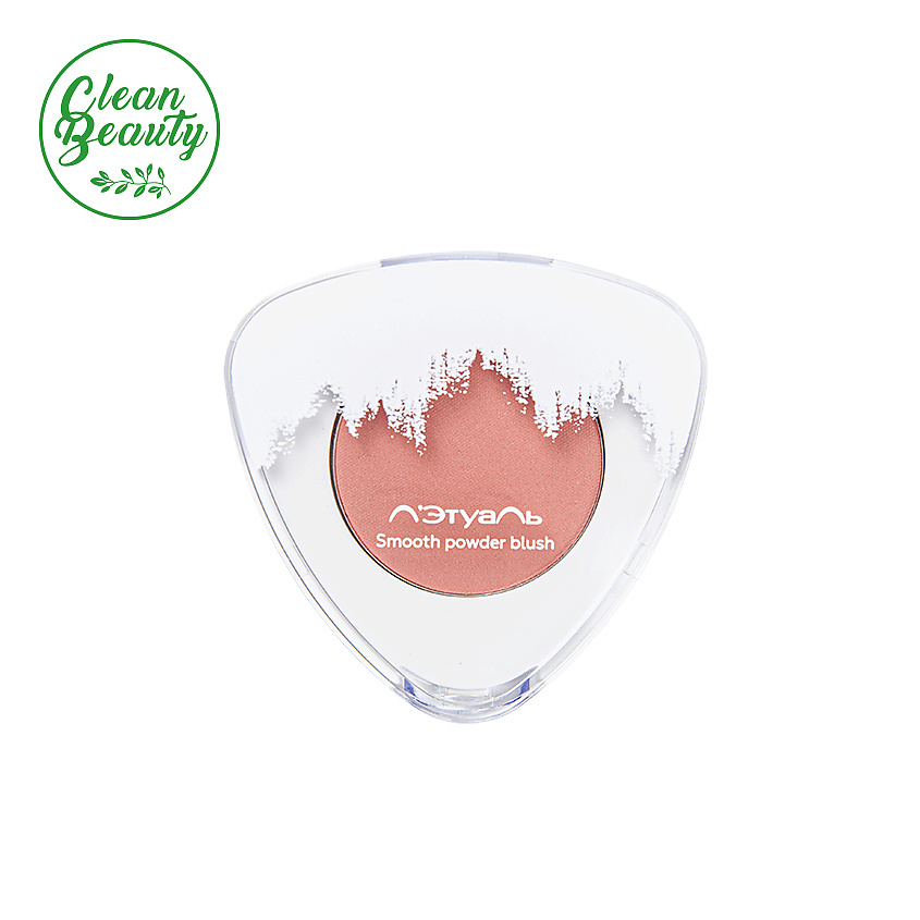 ЛЭТУАЛЬ Шелковистые румяна для лица Smooth powder blush, № 304, 3 г – фото 1