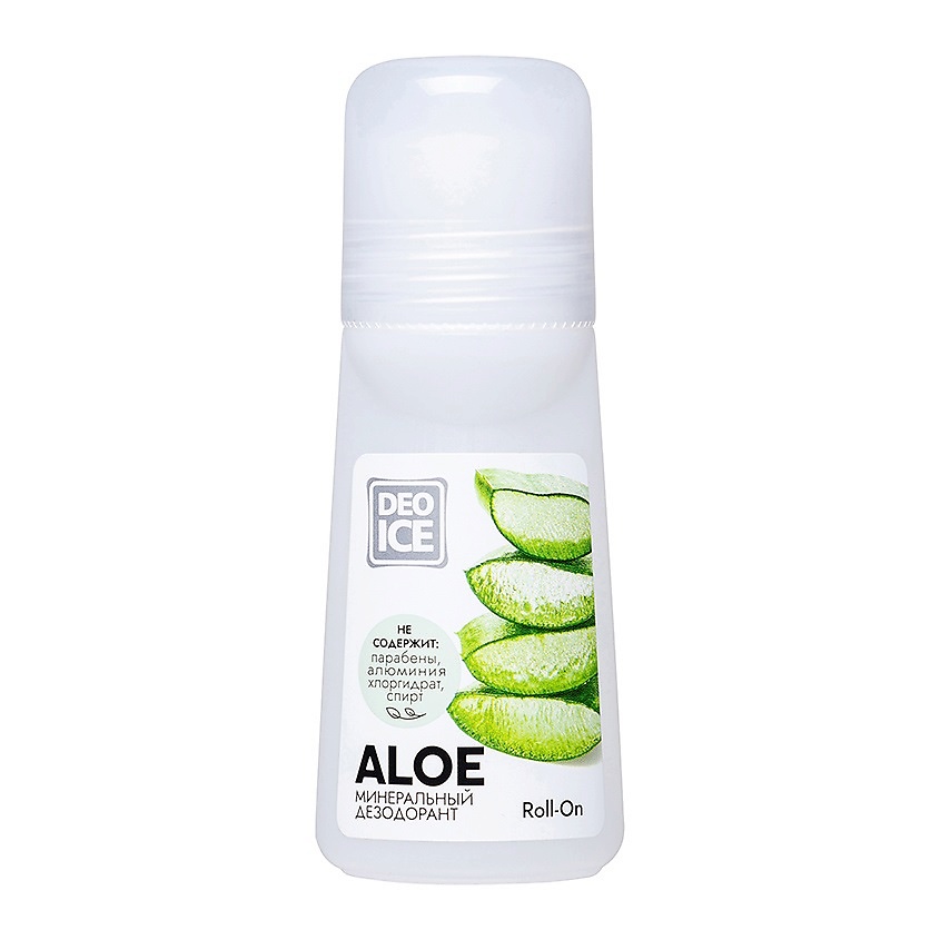 DEOICE Минеральный дезодорант Roll-On Aloe – фото 1