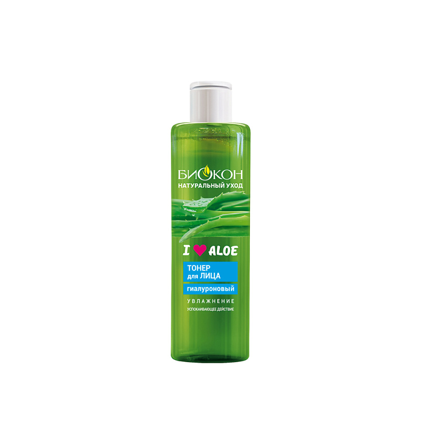 БИОКОН Тонер для лица гиалуроновый  "I love aloe" – фото 1