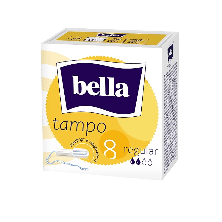 BELLA Тампоны без аппликатора Tampo Regular – фото 1