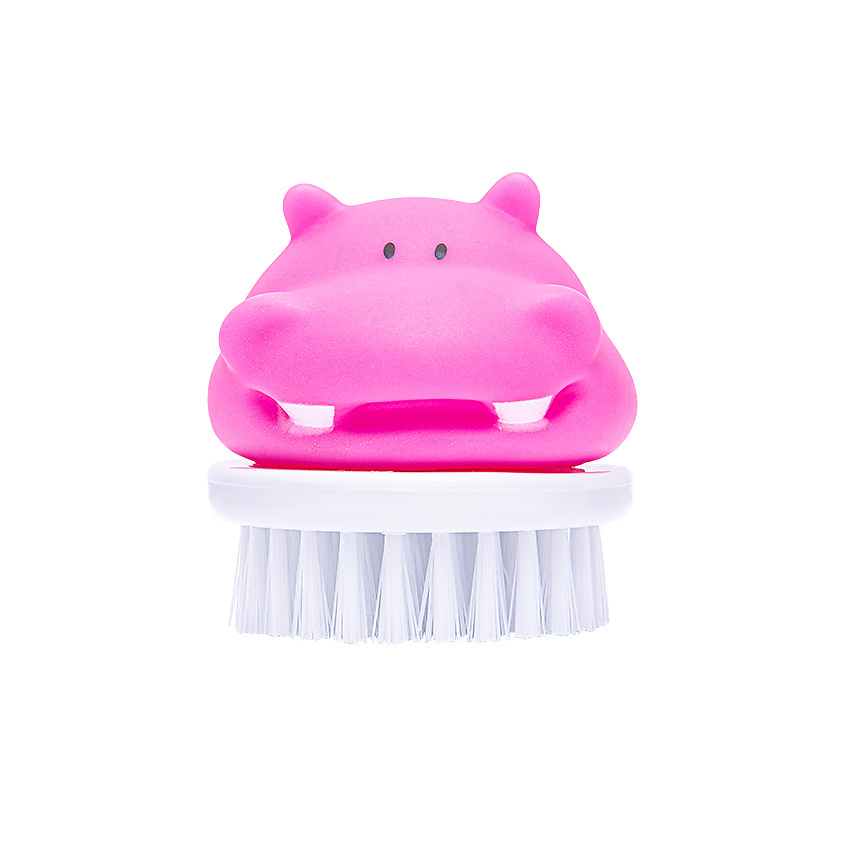MORIKI DORIKI Щетка для ногтей Nail Brush HIPPO PINK – фото 2