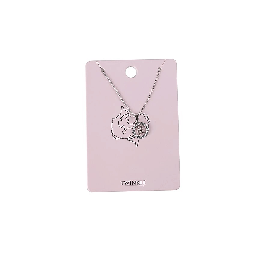 TWINKLE ZODIAC COLLECTION Подвеска с цепочкой "Рыбы" – фото 2