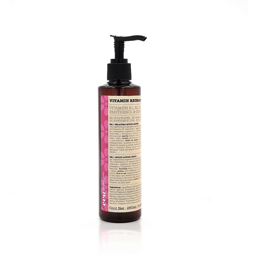 EVA PROFESSIONAL HAIR CARE Флюид для защиты волос несмываемый Vitamin Recharge Oh La La – фото 2