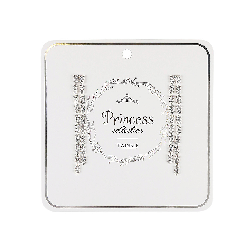 TWINKLE PRINCESS COLLECTION Серьги Double Line – фото 1