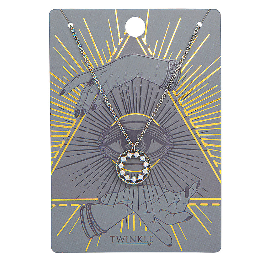 TWINKLE MYSTIC COLLECTION Подвеска с цепочкой Sun – фото 2