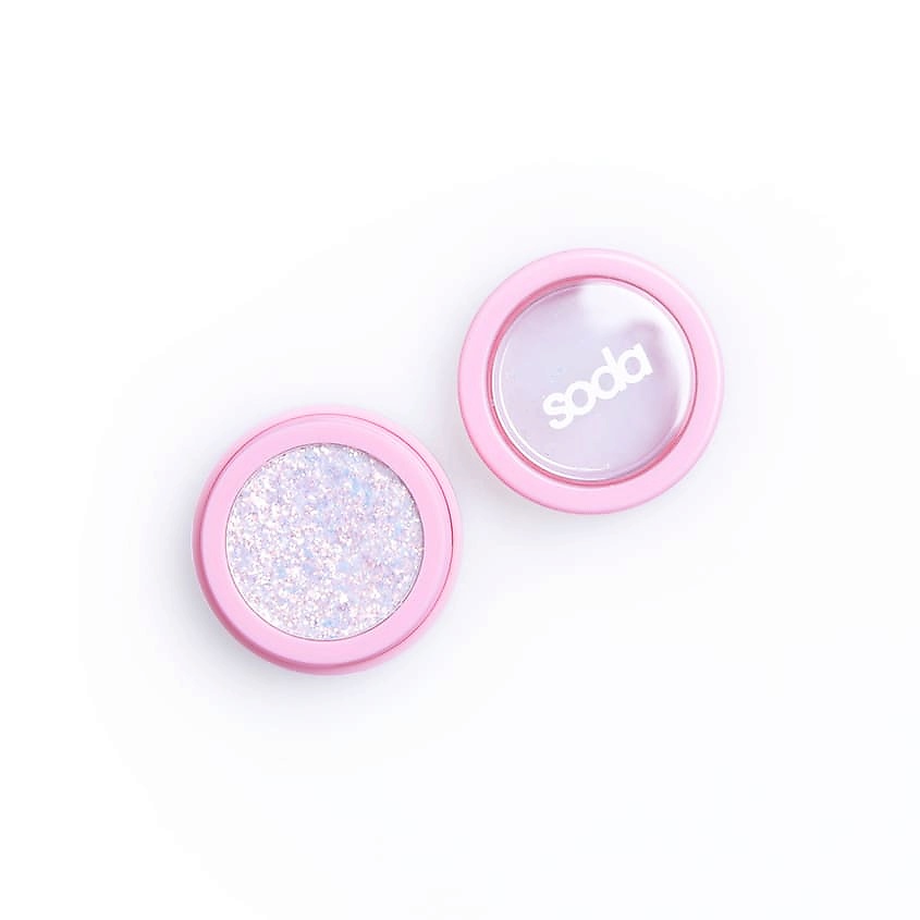 SODA Глиттер гель для лица и тела GLITTER GEL #bizarreshine, 001 VIRGO, 1,5 г – фото 2