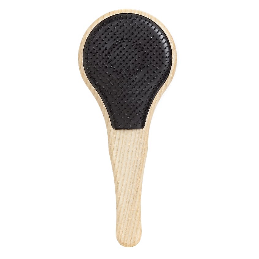 MICHEL MERCIER Расческа для густых и кудрявых волос деревянная Wooden Brush For Thick & Curly Hair – фото 1