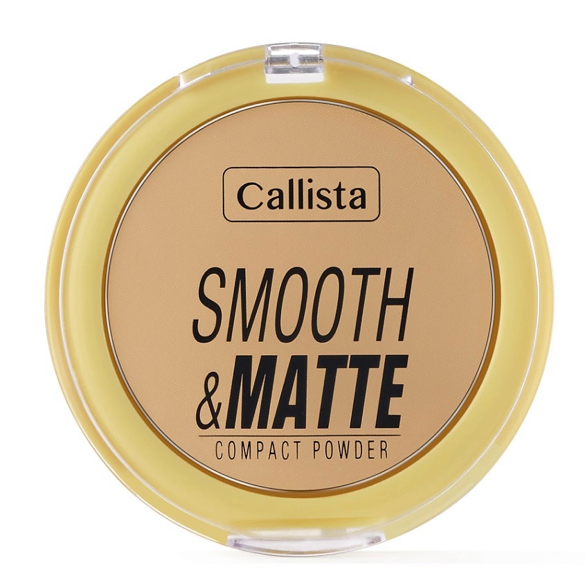 CALLISTA Пудра для лица компактная Smooth&Matte, № 20 Сэнд 10 г – фото 1