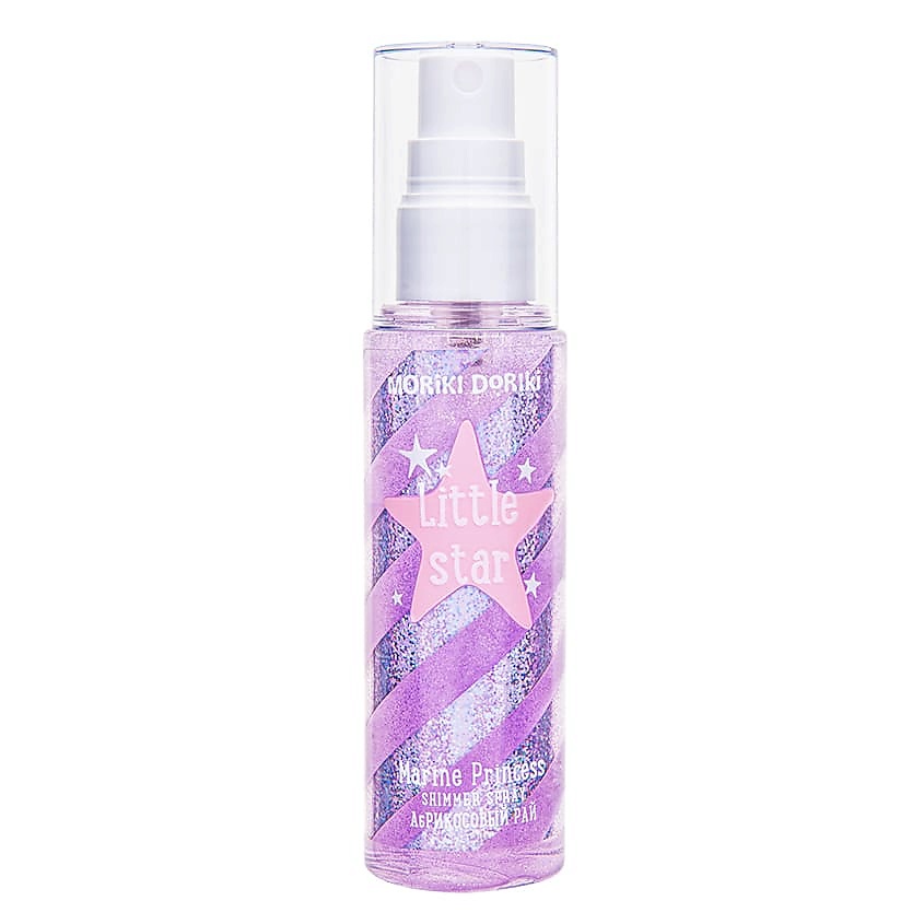 MORIKI DORIKI Спрей-шиммер для тела Marine princess Абрикосовый рай – фото 2