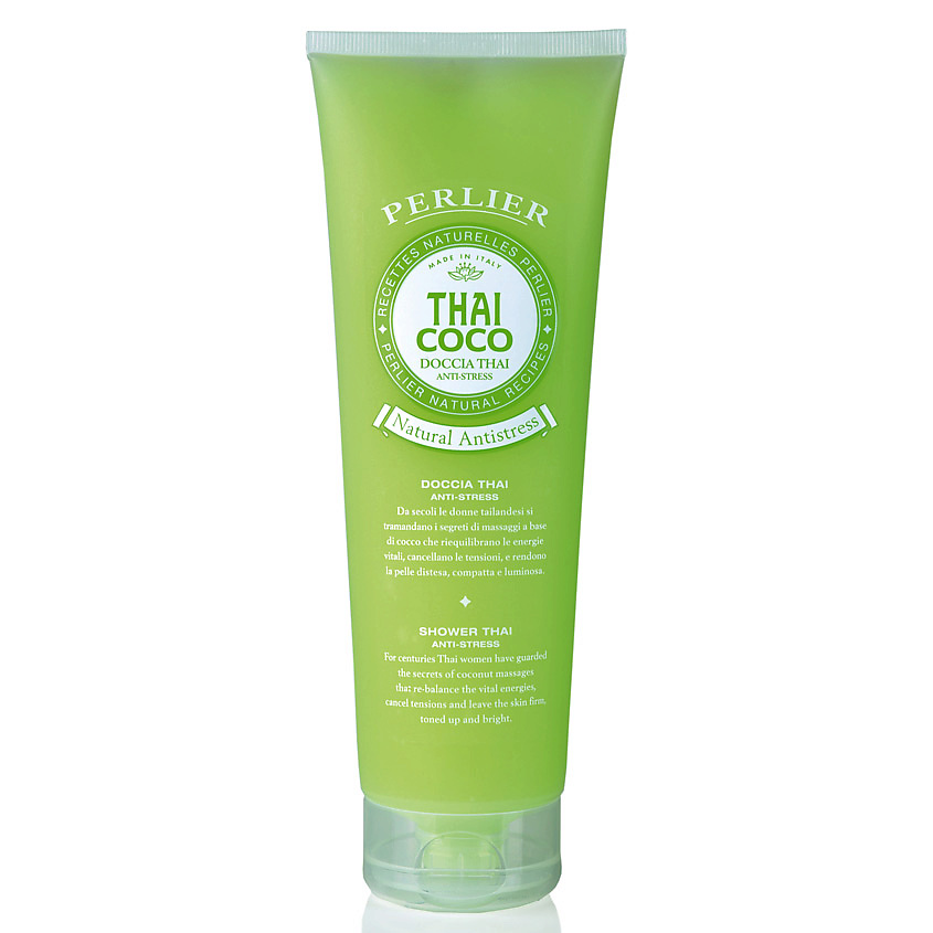 PERLIER Тайский гель-антистресс для душа Thai Coco – фото 2