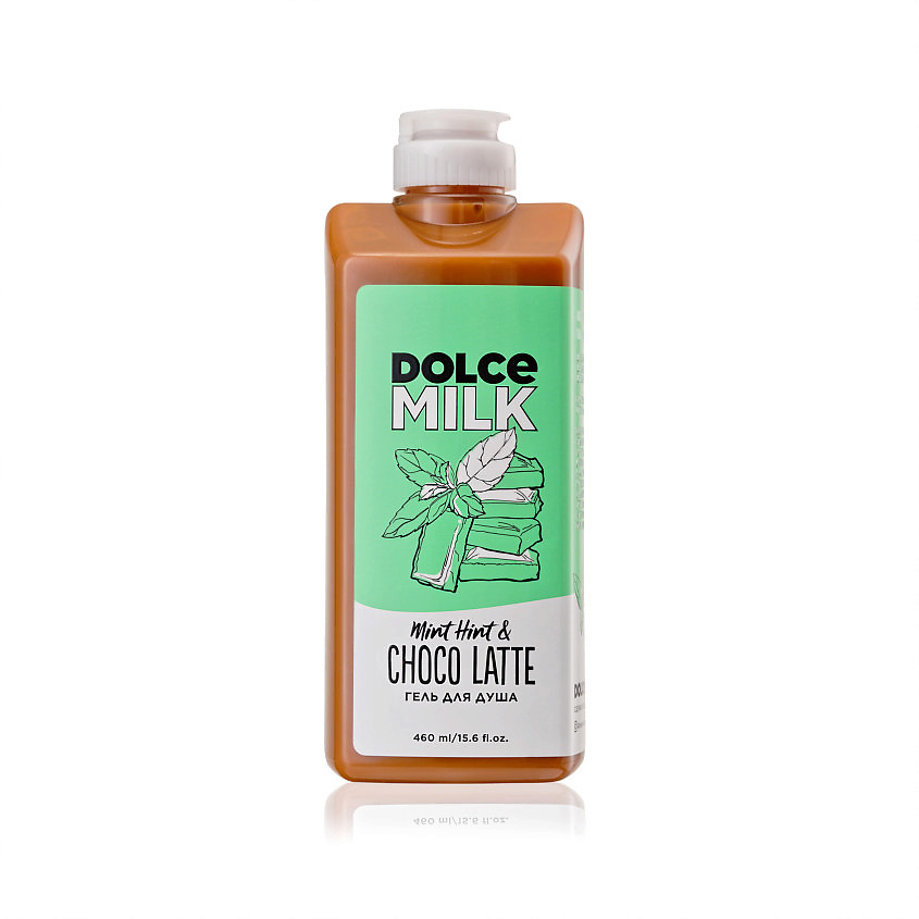 DOLCE MILK Гель для душа Мята Шоко-латте, 460 мл – фото 1