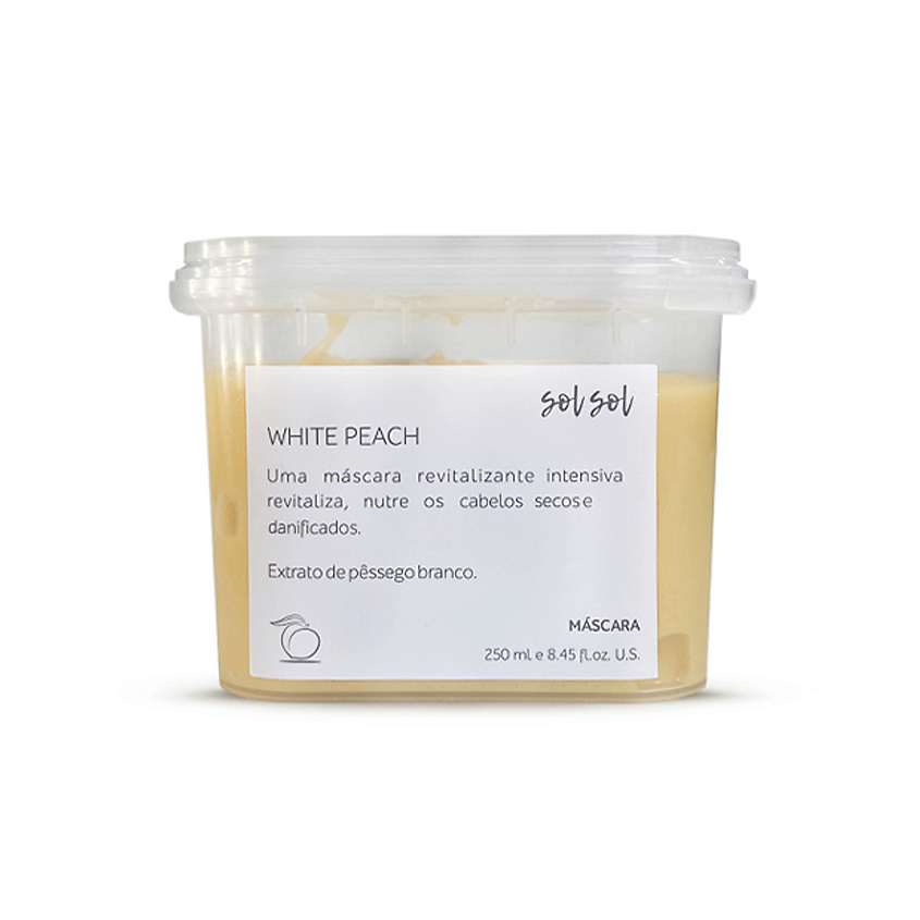 SOL SOL Маска для волос White Peach – фото 2