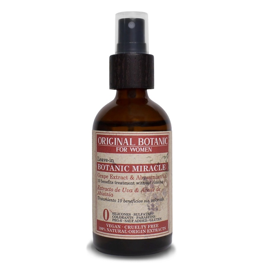 ORIGINAL BOTANIC Несмываемый уход для волос Botanic Miracle Leave-In Hair Treatment – фото 1