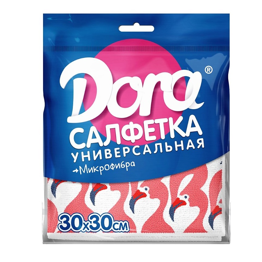 DORA Салфетка из микрофибры с цветным рисунком – фото 1