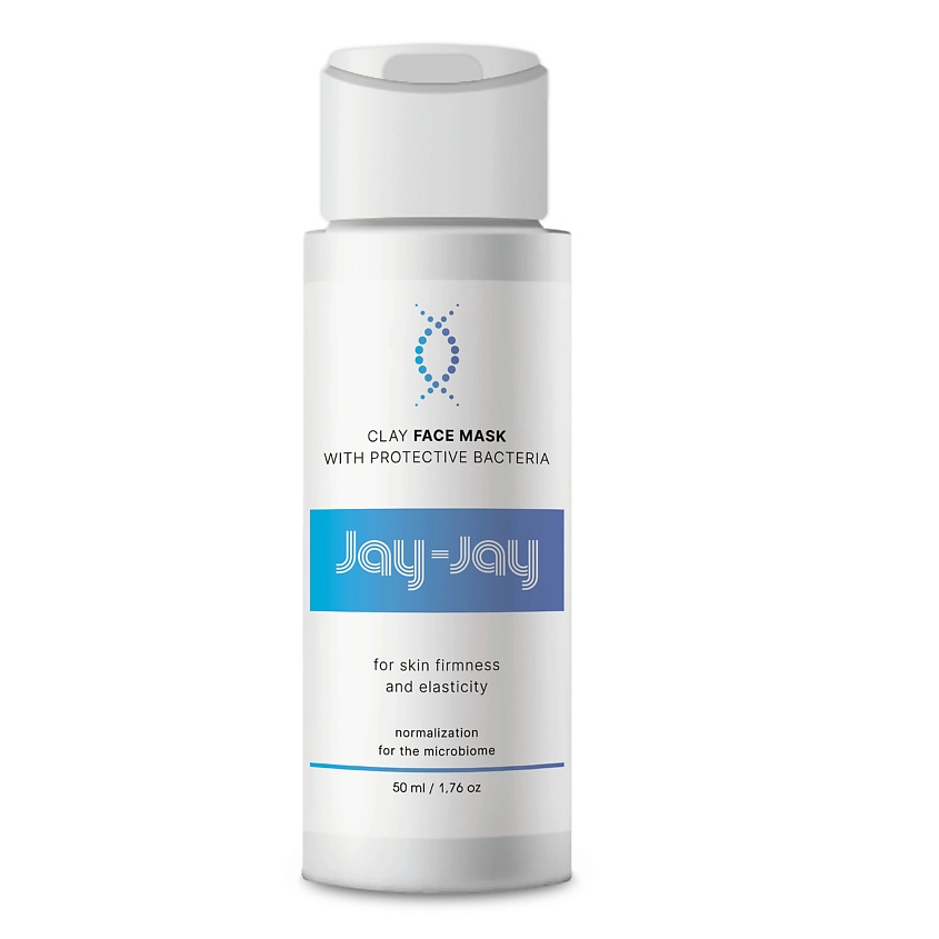 JAY-JAY Глиняная маска с бактериями-протекторами для эластичности и упругости кожи – фото 1