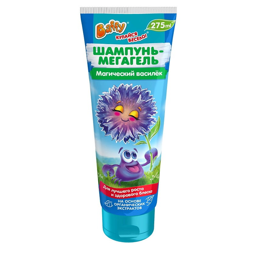 BAFFY Шампунь-мегагель детский "Магический василек" – фото 2