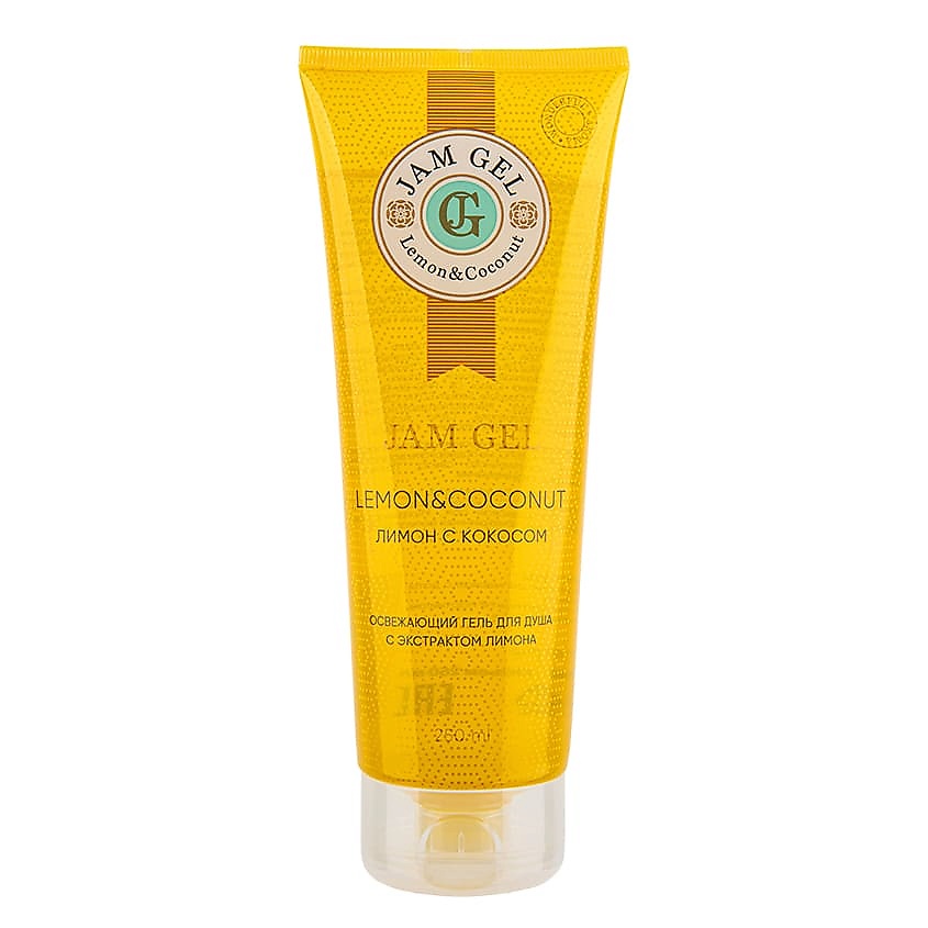 LOREN COSMETIC Джем-гель для душа Лимон с кокосом Jam Gel – фото 2