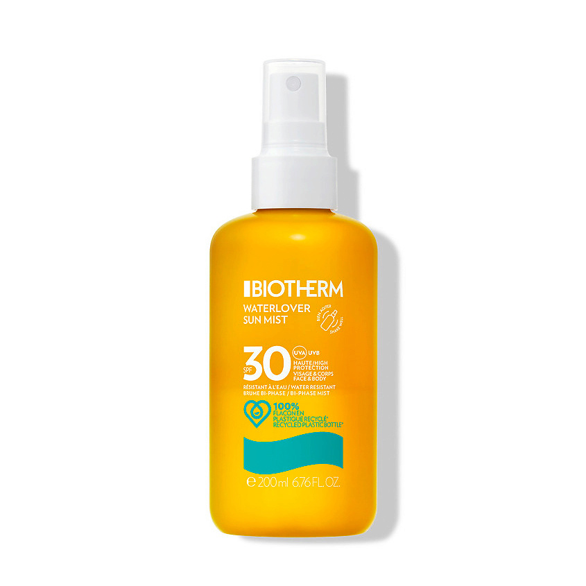 BIOTHERM Солнцезащитный спрей-мист для лица и тела SPF30 Waterlover Sun Mist – фото 2