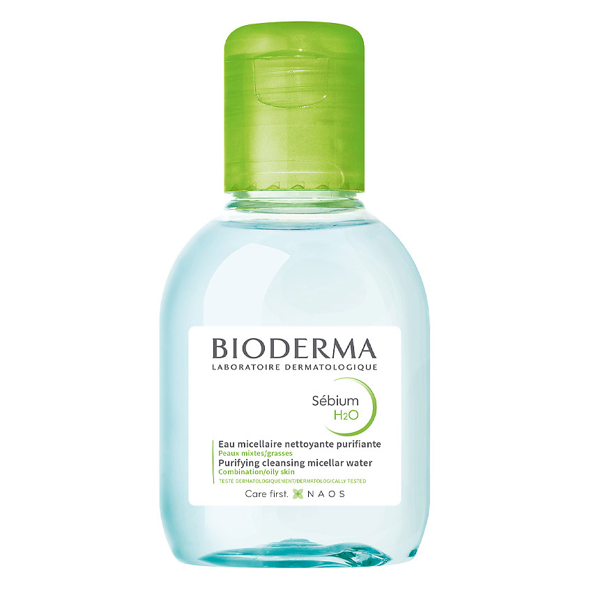 BIODERMA Мицеллярная вода очищающая для жирной и проблемной кожи лица Sebium – фото 1