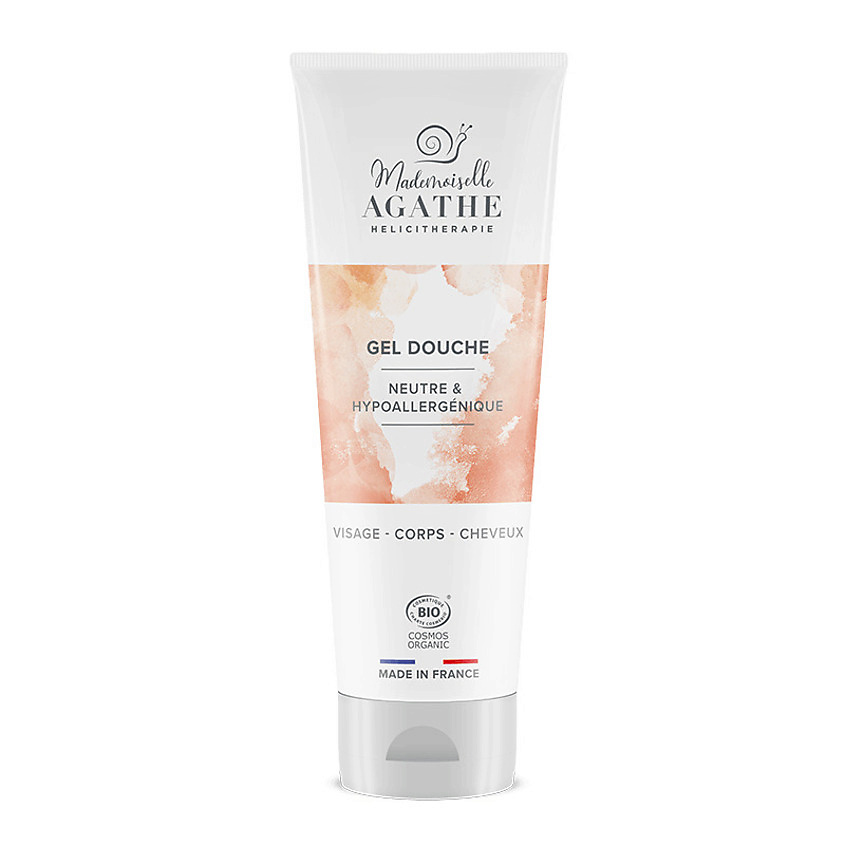 MADEMOISELLE AGATHE Очищающий гипоаллергенный гель с муцином улитки DOUCHE – фото 2