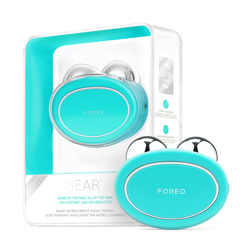 FOREO BEAR Микротоковое тонизирующее устройство для лица с 5 уровнями интенсивности – фото 1