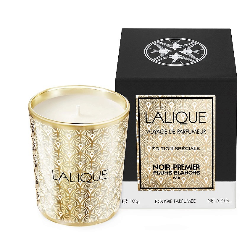 LALIQUE Свеча ароматическая Plume Blanche – фото 1