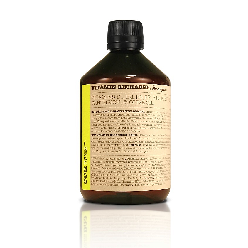 EVA PROFESSIONAL HAIR CARE Шампунь для волос укрепляющий Vitamin Recharge The Original – фото 2