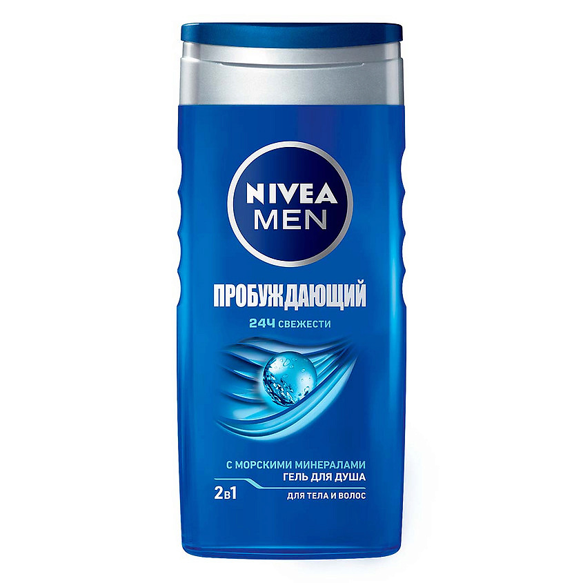 NIVEA MEN Гель для душа 2в1 "Пробуждающий" – фото 1