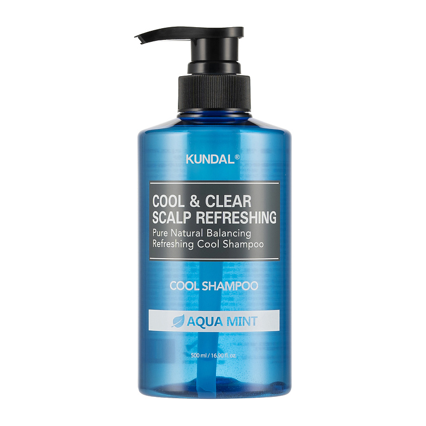 KUNDAL Шампунь освежающий и успокаивающий кожу головы Водная Мята Cool & Clear Shampoo – фото 1