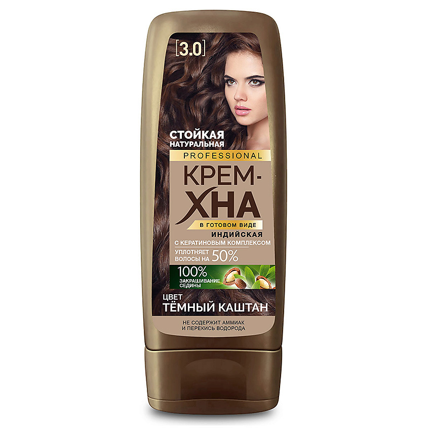 FITO КОСМЕТИК Крем-хна  в готовом виде Индийская серии PROFESSIONAL – фото 1
